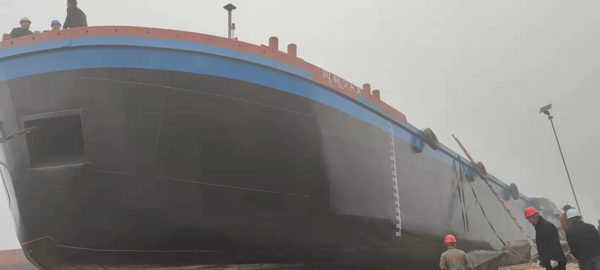 恭喜李老板船只下河，船號（四航258）